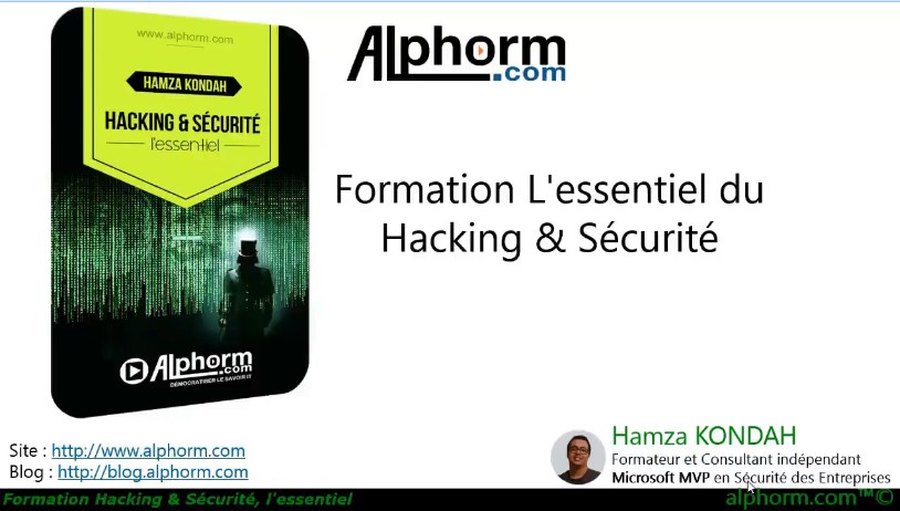 Hacking et Securite Acquerir les fondamentaux ALPHORM | Academun