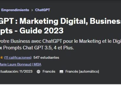 ChatGPT : Marketing Digital, Business & Prompts - Guide 2023