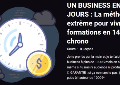 Antoine BM - 14 jours pour céeer son business en ligne