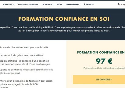 Formation Confiance en soi Livementor