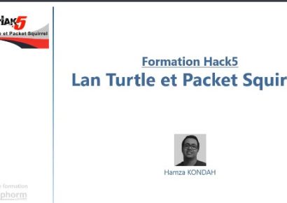 Formation hak5 : LAN Turtle et Packet Squirrel Alphorm