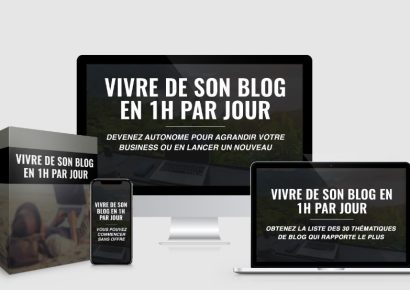 Vivre de son blog en 1h par jour Théophile Eliet