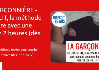 n1LA GARÇONNIÈRE - Du RDV au LIT, la méthode pour conclure avec une inconnue en 2 heures (dés le 1er RDV)