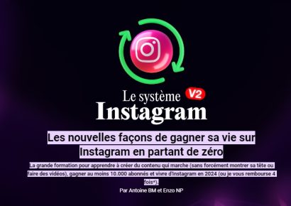 LE SYSTÈME INSTAGRAM 2 Antoine BM