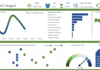 TOP MS EXCEL Templates and Dashboards with applications